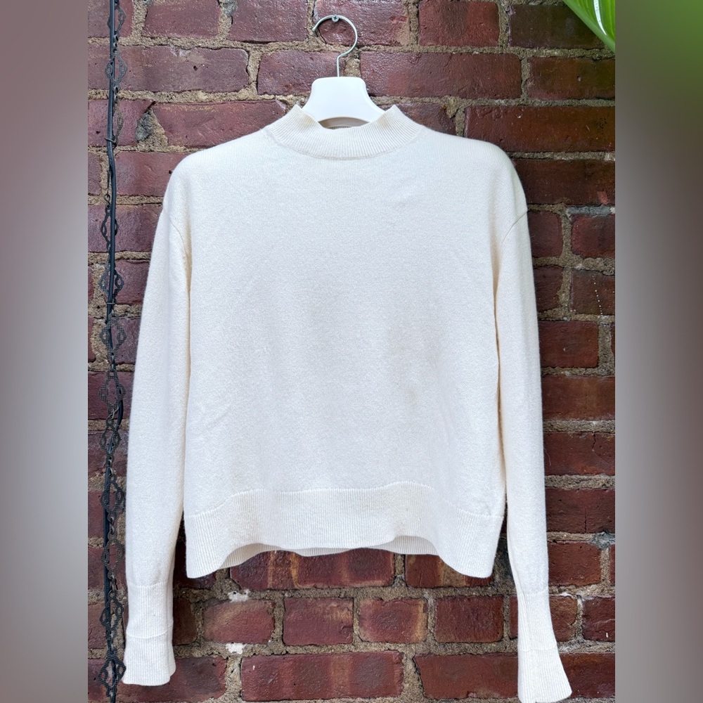 Everlane cashmere crop sweater